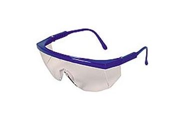 Image of Magid Glove Glasses Safety Blue Clear Lens Y30BLC