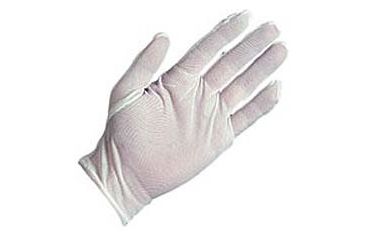 Image of Magid Glove Gloves Nylon Mens Wht Lrg PK60 7402L