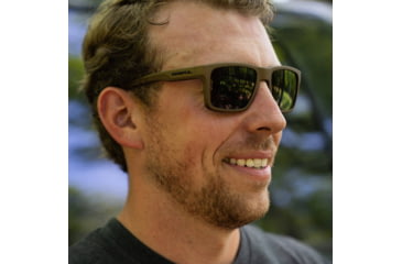 Image of Magpul Industries Rider Eyewear, Burnt Bronze Frame, Gray Lenses, Polarized, MAG1277-1-225-1500