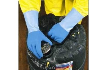 Image of Mapa/Spontex Pioneer Corp Glove Bluegrip Rubber Lg PK6PR 301428