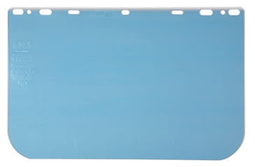 Image of MCR Safety 101640 Safety Face Shield - Universal, Impact Resistant PETG, .040 Inches Thickness, Clear, One Size, 101640