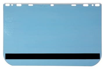 Image of MCR Safety 101640SS Safety Face Shield - Universal, Impact Resistant PETG, .040 Inches Thickness, Clear, One Size, 101640SS