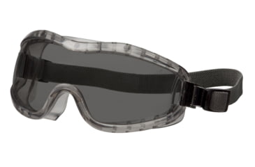 Image of MCR Safety 23 Series Safety Goggles, Anti-Fog Coating, Adjustable Elastic Strap, Indirect Vented, Sleek Low Profile, Gray Lens, One Size, 2322AF