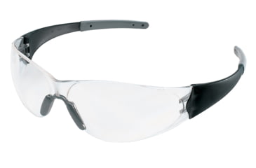 Image of MCR Safety CK2 Series Safety Glasses, Non-Slip Temple Sleeves and Soft Nose Piece, Clear, One Size, CK210