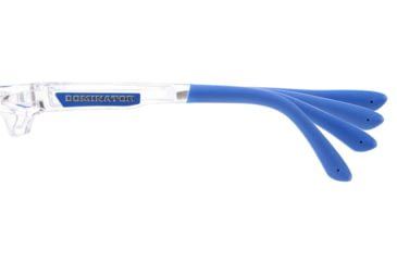 Image of MCR Safety DM1329 Dominator DM3 Series Safety Glasses, Adjustable Wire Core Temples and Nose Piece, I/O Clear Mirror, One Size, DM1329
