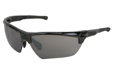 Image of MCR Safety Dominator DM3 Series Safety Glasses, Adjustable Wire Core Temples and Nose Piece, Black Mirror, One Size, DM1337B