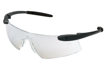 Image of MCR Safety DS1 Series Safety Glasses, Non-slip TPR Temple Grips and Nose Piece, I/O Clear Mirror, One Size, DS119