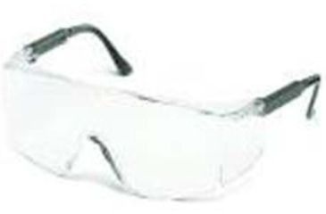 Image of MCR Safety Glasses Tcoma Blk FRM/CLR Lens TC110