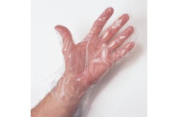 Image of MCR Safety Gloves Pe Embossed S PK500 5040S, Package