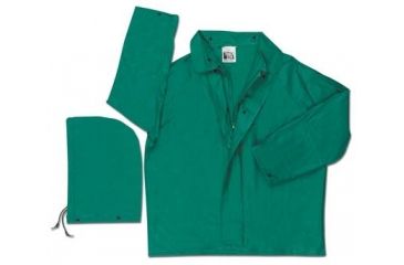 Image of MCR Safety Jacket W/DETACH Hood Pvc 2XL 388JX2