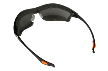 Image of MCR Safety Law LW3 Series Foam Lined Safety Glasses, Anti-Fog Lens, Soft Secure TPR Nose Piece and Temple Inserts, Gray, One Size, LW312AF