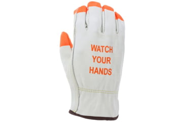 Image of MCR Safety Leather Drivers Work Gloves, CV Grade Cow Grain Leather, Beige, XXX - Large, 3215PIXXXL