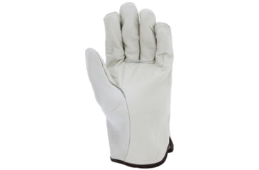 Image of MCR Safety Leather Drivers Work Gloves, Select Grade Unlined Grain Cow Leather, Straight Thumb, Beige, X - Small, 3201XS