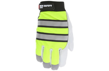 Image of MCR Safety Mechanics Gloves Insulated Grain Goatskin Palm, White, X - Large, 968XL