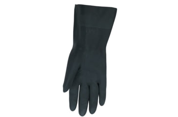 Image of MCR Safety Neoprene Work Gloves, Flock Lined, 30 mil Thickness, 12in Length, Black, Small, 5435S