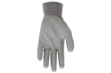 Image of MCR Safety NXG Work Gloves 13 Gauge Nylon Shell, PU Palm and Fingertips, Gray, Small, 9666S