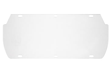 Image of MCR Safety Safety Face Shield Double Matrix Replacement Window, Impact Resistant Polycarbonate, .040 Inches in Thickness, Clear, One Size, 494700