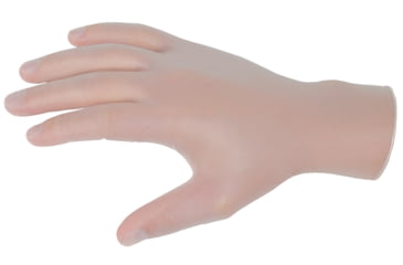 Image of MCR Safety SensaTouch Disposable Vinyl Gloves, Powdered Industrial Grade, 9.5in Length, 5 mil Thickness, Clear, Large, 5020L