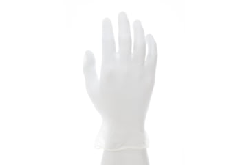 Image of MCR Safety SensaTouch Disposable Vinyl Gloves, Powdered Industrial Grade, 9.5in Length, 5 mil Thickness, Clear, Large, 5020L