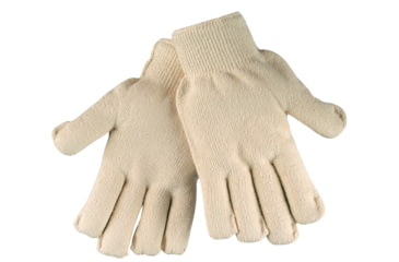 Image of MCR Safety Terry Cloth Work Gloves, Heavy Weight 2-Ply Construction, Loop-in Terry Cloth, Heat Resistant Gloves, Russet/Natural, Large, 9450K