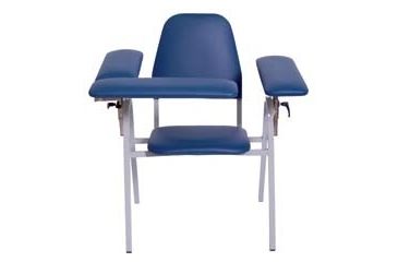 Image of Med-Care Mfg Phlebotomy Chair Full Up Tl Bl 12CUTBLUE