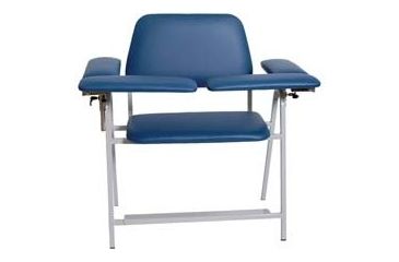 Image of Med-Care Mfg Phlebotomy Chair Tall XX-WD Bl 12CUTXXBLUE