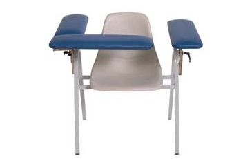 Image of Med-Care Mfg Phlebotomy Chair Uphols Stn Bl 12CPSBLUE
