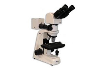 Image of Meiji Techno LED Ergo Bino Brightfield,Darkfield Metallurgical Microscope,MT7500, BEIGE, LARGE MT7520EL