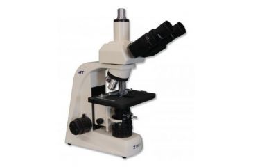 Image of Meiji Techno LED Trinocular Brightfield Biological Microscope,MT5300L, BEIGE, LARGE MT5300L