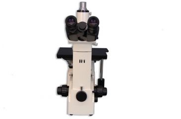 Image of Meiji Techno Trinocular Inverted Brightfield/Darkfield Metallurgical Microscope, IM7530