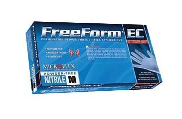 Image of Microflex Glove Pf Ntrl Extd Blu Xl PK50 FFE-775-XL