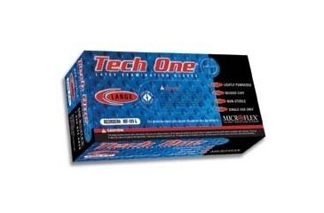 Image of Microflex Tech One Latex Examination Gloves, Microflex MF-101-L