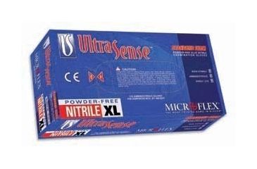 Image of Microflex UltraSense Powder-Free Nitrile Gloves, Microflex US-220-M