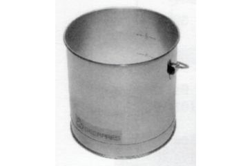 Image of Micronova Bucket Ss 11 G W/casters B-11A, Unit EA