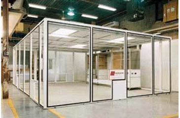 Image of Microzone Softwall Cleanroom CL100 4X4 SWCR4-4-100F