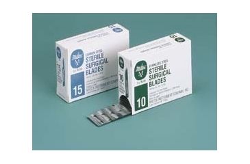 Image of Miltex Instrument Blade Sterile Steel Surg PK100 4-121