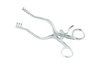 Image of Miltex Instrument RETRACTOR3X4TEETH Blunt 61/2 11-616