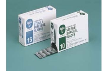 Image of Miltex Instrument Stainless Surg Bldes 25 PK100 4-325