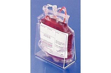 Image of Mitchell Plastics Holder Bloodbag Acrylc Y 12pk SBBHY-12, Unit CS