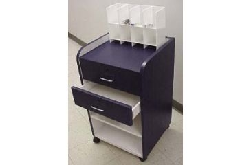 Image of Mitchell Plastics SUPPLY/PHLEBOTOMY Cart Grey PHC-2018G