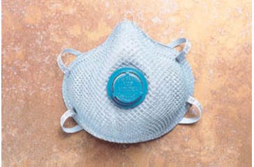 Image of Moldex/Metric 2500 Acid Gases N95 Respirator w/ Exhale Valve, Bag of 10, 2500N95-PK