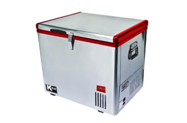 Image of Mr. Heater Fridge/Freezer 42 Quart, Silver &amp; Red F235891