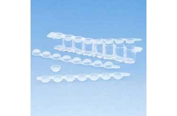 Image of Nalge Nunc 8-Well Strip Cap for 96-Well Plates, NUNC 430805 Strip Caps, Sterile