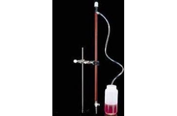 Image of Nalge Nunc Acrylic Burets, Automatic Self-Zeroing, PMP Stopcock, NALGENE 3640-0010