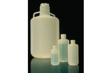 Image of Nalge Nunc Bottles and Carboys, Fluorinated High-Density Polyethylene, Narrow Mouth, NALGENE 2097-0020