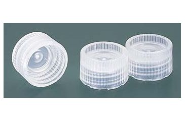 Image of Nalge Nunc Closures for NALGENE Micro Packaging Vials, PPCO, NALGENE 362820-0119 Natural Closures
