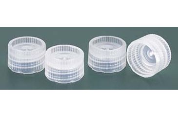 Image of Nalge Nunc Closures for NALGENE Micro Packaging Vials, PPCO, Sterile, NALGENE 342820-0111 Natural Closures