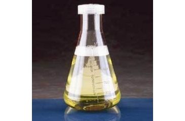 Image of Nalge Nunc Erlenmeyer Flasks with Polypropylene Screw Cap, Polycarbonate, NALGENE 4108-0125