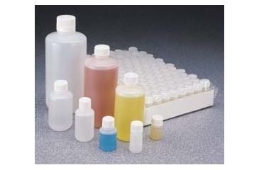 Image of Nalge Nunc High-Density Polyethylene Bottles, Sterile, Narrow Mouth, NALGENE 342089-0004