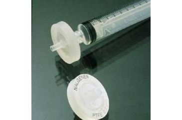 Image of Nalge Nunc PTFE Syringe Filters, 25mm, NALGENE 199-2045
